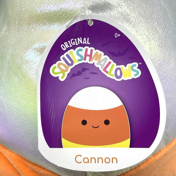 Squishmallow CANNON the Candy Corn 16"‎ Halloween Candy NEW with Tags 2021 - Picture 3 of 7